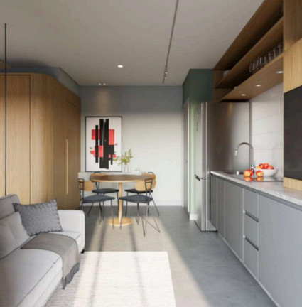 Imagem Cobertura com 1 Quarto à Venda, 45 m² em São Francisco - Curitiba Imagem Cobertura com 1 Quarto à Venda, 45 m² em São Francisco - Curitiba
