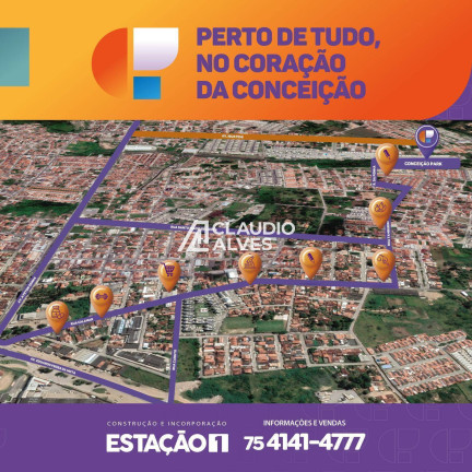 Imagem Casa com 2 Quartos à Venda, 40 m² em Conceição - Feira De Santana