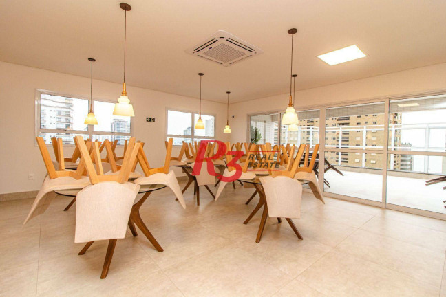 Imagem Apartamento com 1 Quarto para Alugar, 52 m² em Aparecida - Santos