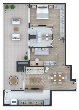 Imagem Apartamento com 2 Quartos à Venda, 90 m² em Ahú - Curitiba Imagem Apartamento com 2 Quartos à Venda, 90 m² em Ahú - Curitiba