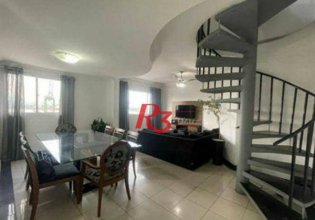 Imagem Apartamento com 3 Quartos à Venda, 215 m² em Estuário - Santos