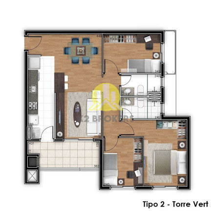 Imagem Apartamento com 3 Quartos à Venda, 86 m² em Bacacheri - Curitiba Imagem Apartamento com 3 Quartos à Venda, 86 m² em Bacacheri - Curitiba