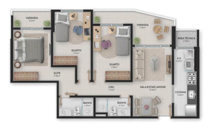 Imagem Imóvel com 2 Quartos à Venda, 61 m² em Praia De Itaparica - Vila Velha Imagem Imóvel com 2 Quartos à Venda, 61 m² em Praia De Itaparica - Vila Velha