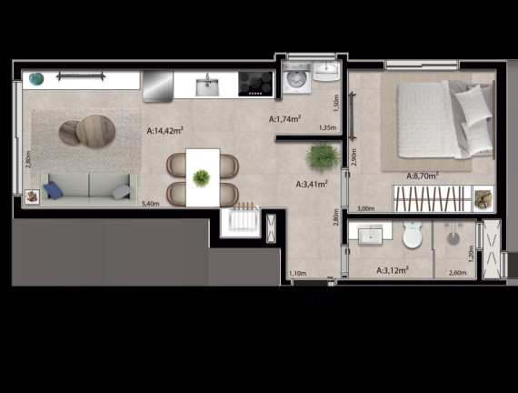 Imagem Apartamento com 2 Quartos à Venda, 96 m² em Zona Nova - Capão Da Canoa Imagem Apartamento com 2 Quartos à Venda, 96 m² em Zona Nova - Capão Da Canoa