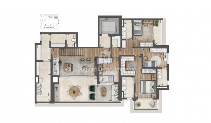Imagem Apartamento com 3 Quartos à Venda, 170 m² em Vila Prudente - São Paulo Imagem Apartamento com 3 Quartos à Venda, 170 m² em Vila Prudente - São Paulo