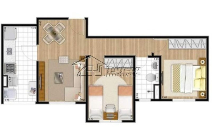 Imagem Apartamento com 2 Quartos à Venda, 47 m² em Jardim Ismênia - São José Dos Campos Imagem Apartamento com 2 Quartos à Venda, 47 m² em Jardim Ismênia - São José Dos Campos