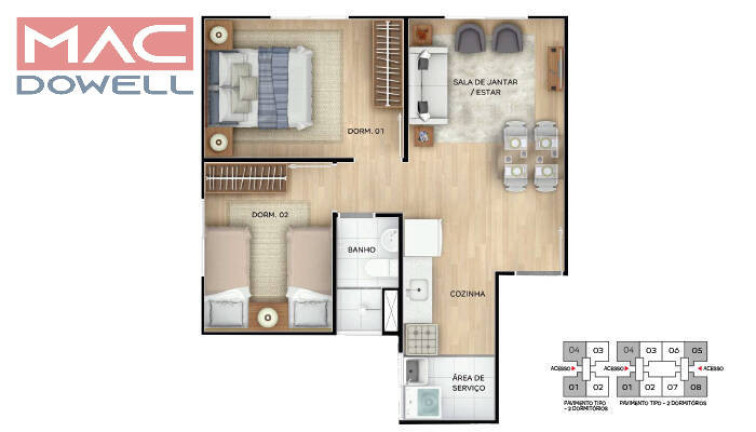 Imagem Apartamento com 2 Quartos à Venda, 40 m² em Campo Grande - Rio De Janeiro Imagem Apartamento com 2 Quartos à Venda, 40 m² em Campo Grande - Rio De Janeiro