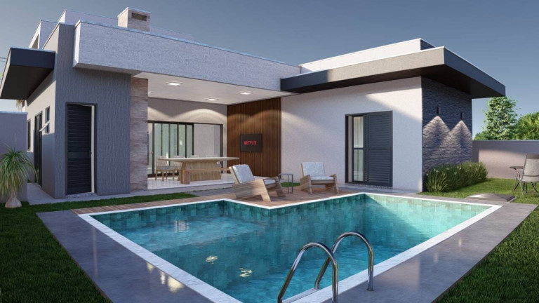 Imagem Casa com 3 Quartos à Venda, 450 m² em Condomínio Ninho Verde I - Porangaba