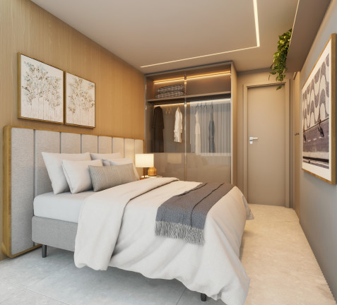 Flat com 1 Quarto à Venda, 21 m² em Jardim Oceania - João Pessoa