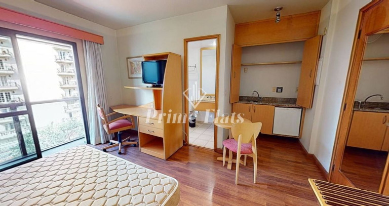 Imagem Apartamento com 1 Quarto para Alugar, 26 m² em Jardim Paulista - São Paulo