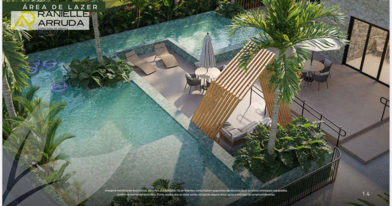 Imagem Apartamento com 2 Quartos à Venda, 53 m² em Aeroclube - João Pessoa