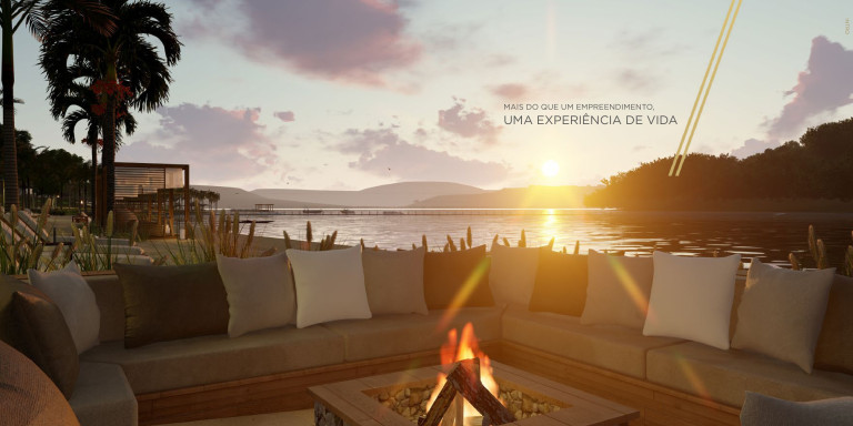 Imagem Imóvel com 1 Quarto à Venda, 48 m² em Rifaina - Kanoah Home Resort - Rifaina