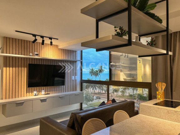 Imagem Flat com 1 Quarto à Venda, 43 m² em Cabo Branco - João Pessoa