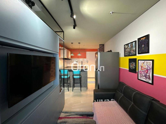 Apartamento com 1 Quarto à Venda, 39 m² em Jardim Goiás - Goiânia