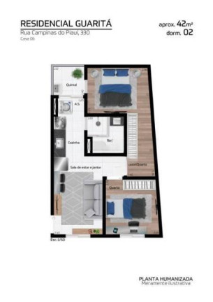 Imagem Apartamento com 2 Quartos à Venda, 35 m² em Itaquera - São Paulo