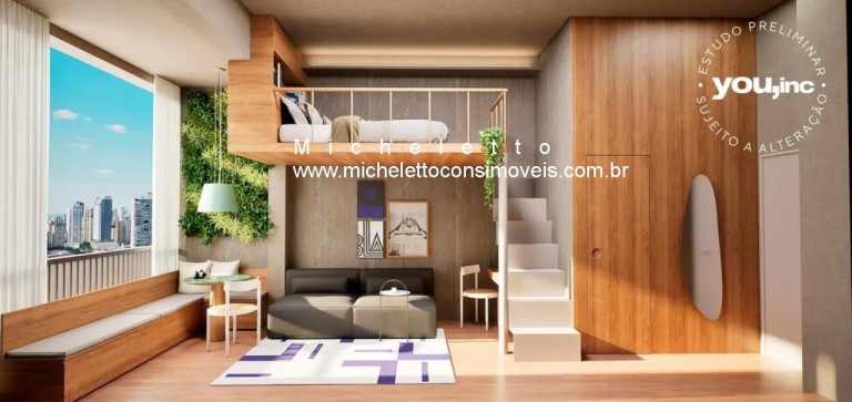 Imagem Flat com 1 Quarto à Venda, 25 m² em Pinheiros - São Paulo Imagem Flat com 1 Quarto à Venda, 25 m² em Pinheiros - São Paulo