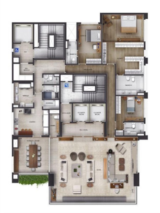 Imagem Apartamento com 4 Quartos à Venda, 303 m² em Vila Nova Conceição - São Paulo Imagem Apartamento com 4 Quartos à Venda, 303 m² em Vila Nova Conceição - São Paulo