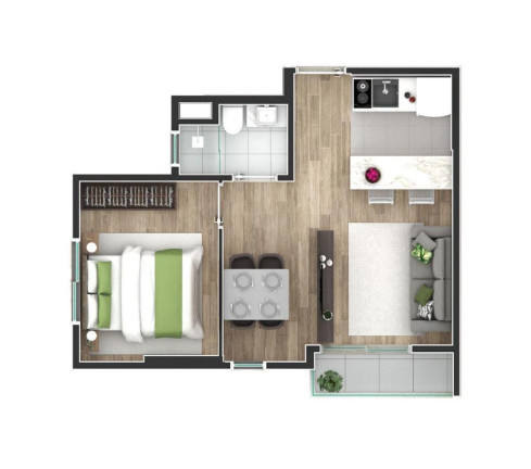 Imagem Imóvel Comercial à Venda, 35 m² em Centro - Curitiba