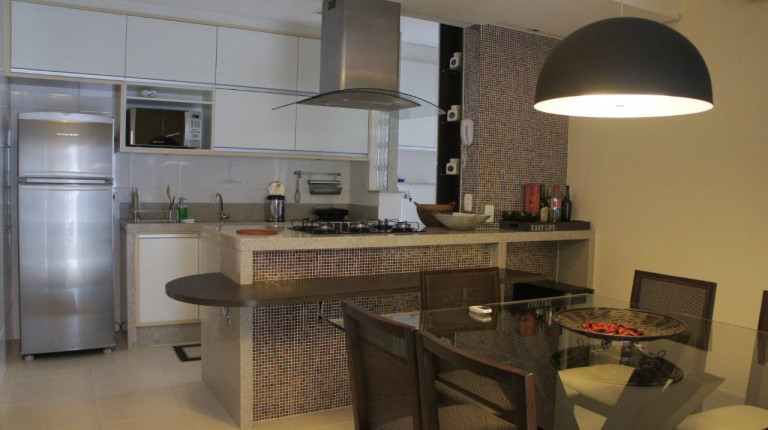 Apartamento com 3 Quartos para Temporada,  em Praia Grande - Ubatuba