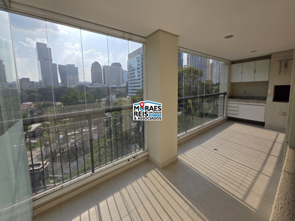 Apartamento com 3 Quartos para Alugar, 170 m² em Santo Amaro - São Paulo