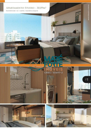 Imagem Apartamento com 1 Quarto à Venda, 41 m² em Indaia - Caraguatatuba