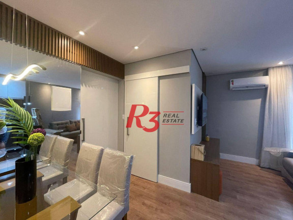 Imagem Apartamento com 1 Quarto para Alugar, 42 m² em Gonzaga - Santos Imagem Apartamento com 1 Quarto para Alugar, 42 m² em Gonzaga - Santos