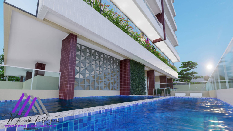 Apartamento com 2 Quartos à Venda, 91 m² em Vila Tupi - Praia Grande