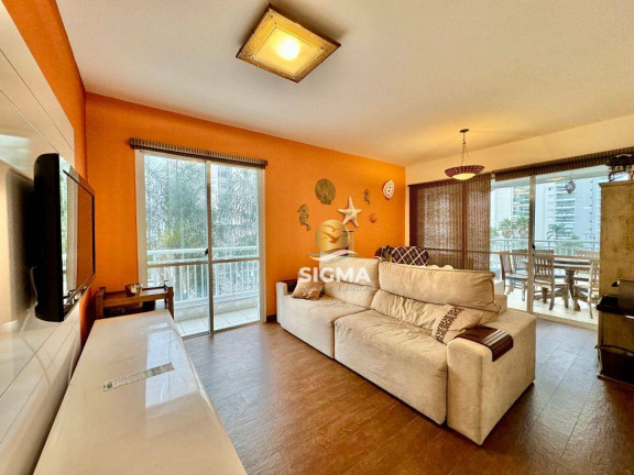 Imagem Apartamento com 3 Quartos à Venda, 130 m² em Jardim Astúrias - Guarujá