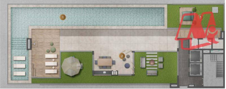 Imagem Apartamento com 2 Quartos à Venda, 63 m² em Centro - Porto Alegre