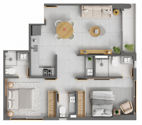 Imagem Apartamento com 1 Quarto à Venda, 32 m² em Ponta De Campina - Cabedelo Imagem Apartamento com 1 Quarto à Venda, 32 m² em Ponta De Campina - Cabedelo
