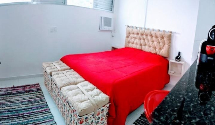 Imagem Imóvel com 1 Quarto à Venda, 22 m² em Itararé - São Vicente Imagem Imóvel com 1 Quarto à Venda, 22 m² em Itararé - São Vicente