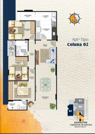 Imagem Apartamento com 2 Quartos à Venda, 100 m² em Praia Do Morro - Guarapari Imagem Apartamento com 2 Quartos à Venda, 100 m² em Praia Do Morro - Guarapari