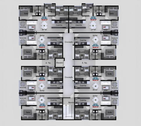 Imagem Apartamento com 2 Quartos à Venda, 63 m² em Altiplano Cabo Branco - João Pessoa Imagem Apartamento com 2 Quartos à Venda, 63 m² em Altiplano Cabo Branco - João Pessoa