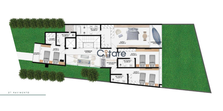 Imagem Casa com 4 Quartos à Venda, 283 m² em De Lourdes - Fortaleza Imagem Casa com 4 Quartos à Venda, 283 m² em De Lourdes - Fortaleza