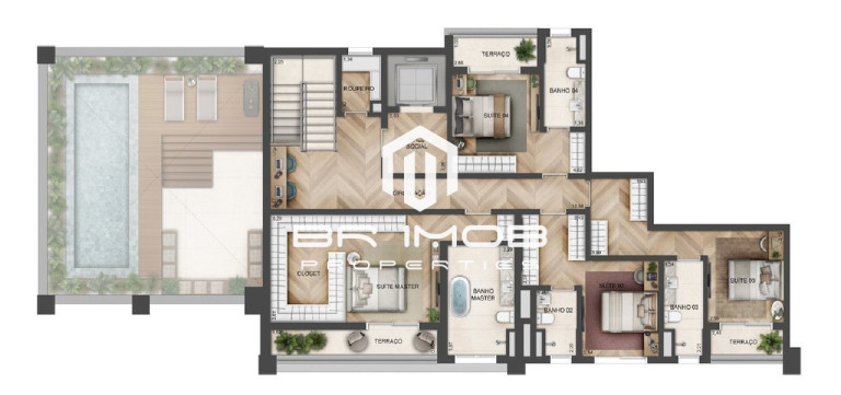 Imóvel com 4 Quartos à Venda, 329 m² em Paraíso - São Paulo