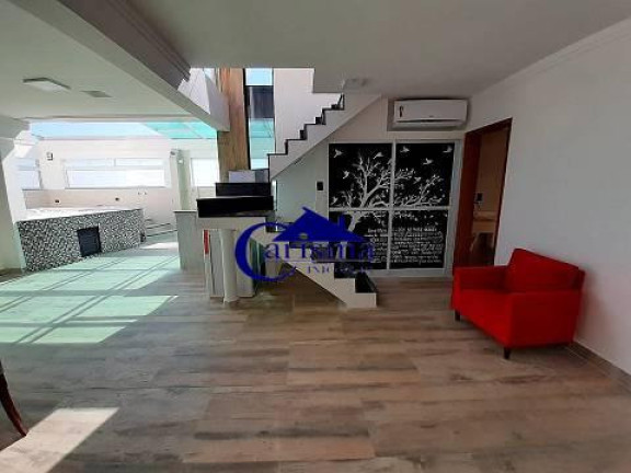 Imagem Cobertura com 3 Quartos para Alugar, 190 m² em Campestre - Santo André Imagem Cobertura com 3 Quartos para Alugar, 190 m² em Campestre - Santo André