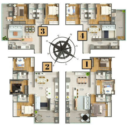 Imagem Apartamento com 2 Quartos à Venda, 76 m² em São Judas - Itajaí Imagem Apartamento com 2 Quartos à Venda, 76 m² em São Judas - Itajaí