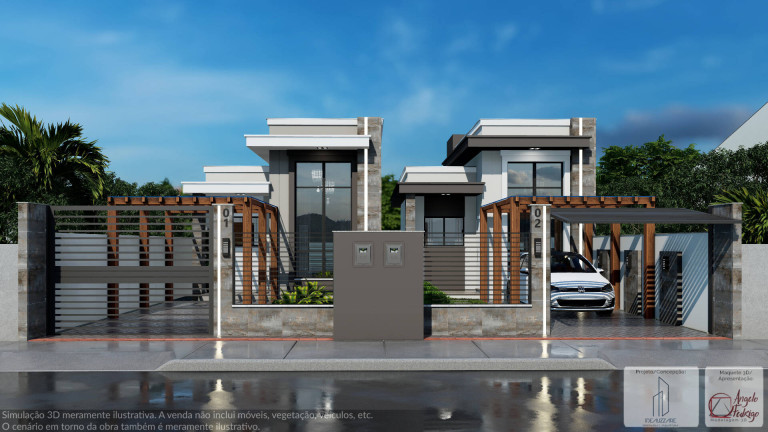 Imagem Casa com 3 Quartos à Venda, 100 m² em Dom Geraldo - Tijucas