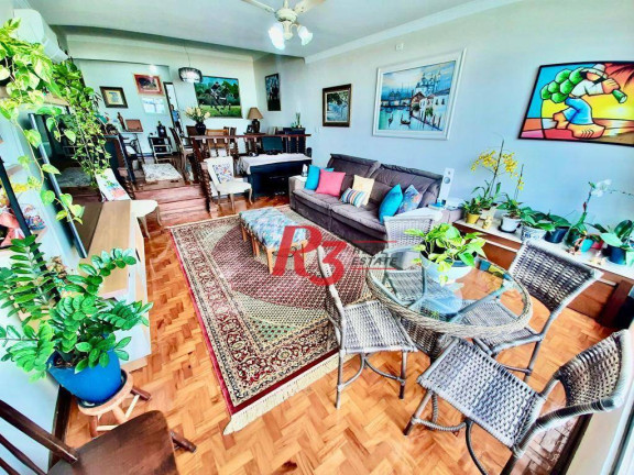 Imagem Apartamento com 3 Quartos à Venda, 166 m² em Gonzaga - Santos