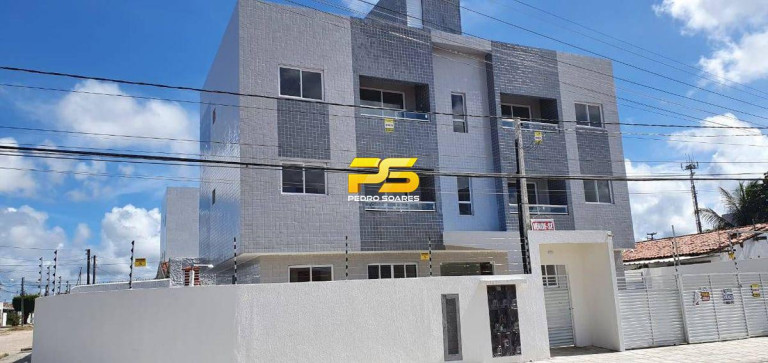 Apartamento com 2 Quartos à Venda, 52 m² em Valentina De Figueiredo - João Pessoa