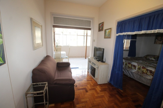 Imagem Apartamento com 1 Quarto para Temporada, 55 m² em Copacabana - Rio De Janeiro