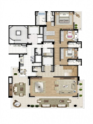 Imagem Apartamento com 4 Quartos à Venda, 283 m² em Moema - São Paulo