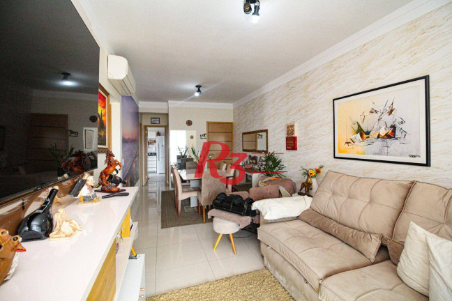 Imagem Apartamento com 3 Quartos à Venda, 134 m² em Gonzaga - Santos