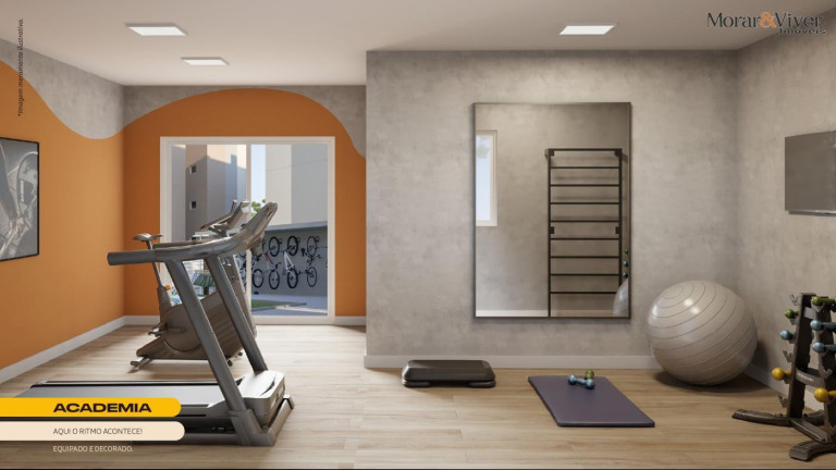 Imagem Apartamento com 2 Quartos à Venda, 45 m² em Vargem Grande - Pinhais
