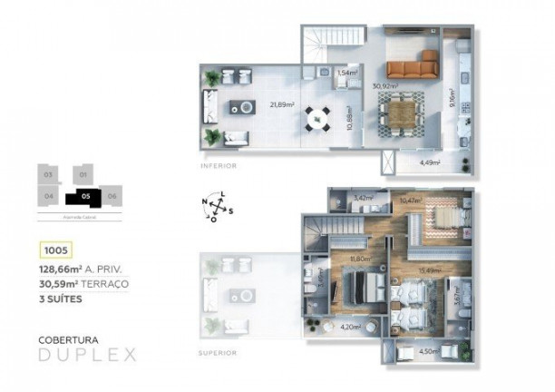 Imagem Cobertura com 2 Quartos à Venda, 133 m² em São Francisco - Curitiba Imagem Cobertura com 2 Quartos à Venda, 133 m² em São Francisco - Curitiba