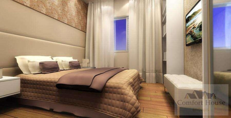 Imagem Apartamento com 2 Quartos à Venda, 63 m² em Campestre - Santo André