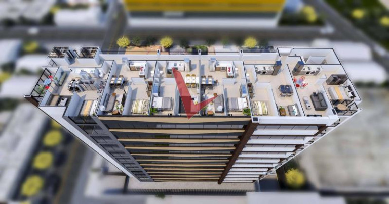 Imagem Apartamento com 1 Quarto à Venda, 43 m² em Meireles - Fortaleza