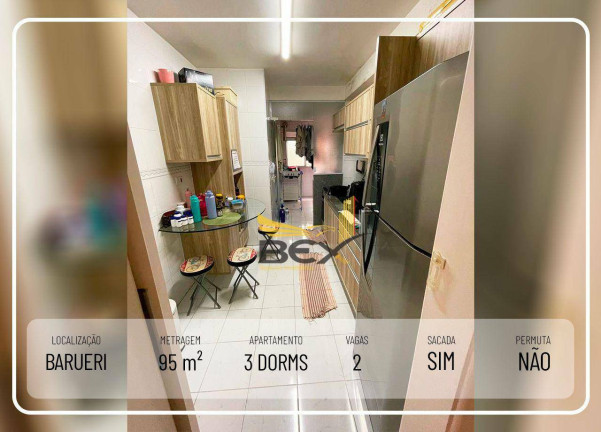 Imagem Apartamento com 3 Quartos à Venda, 94 m² em Tamboré - Barueri
