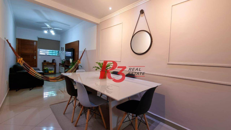 Imagem Casa com 2 Quartos à Venda, 110 m² em Boqueirão - Santos Imagem Casa com 2 Quartos à Venda, 110 m² em Boqueirão - Santos