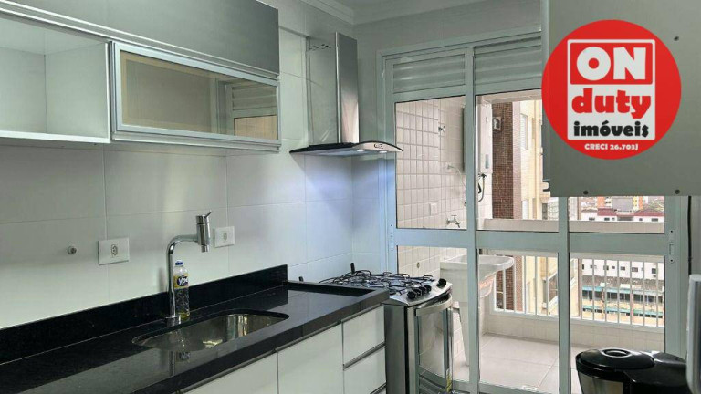 Imagem Apartamento com 2 Quartos para Alugar, 69 m² em Boqueirão - Santos Imagem Apartamento com 2 Quartos para Alugar, 69 m² em Boqueirão - Santos